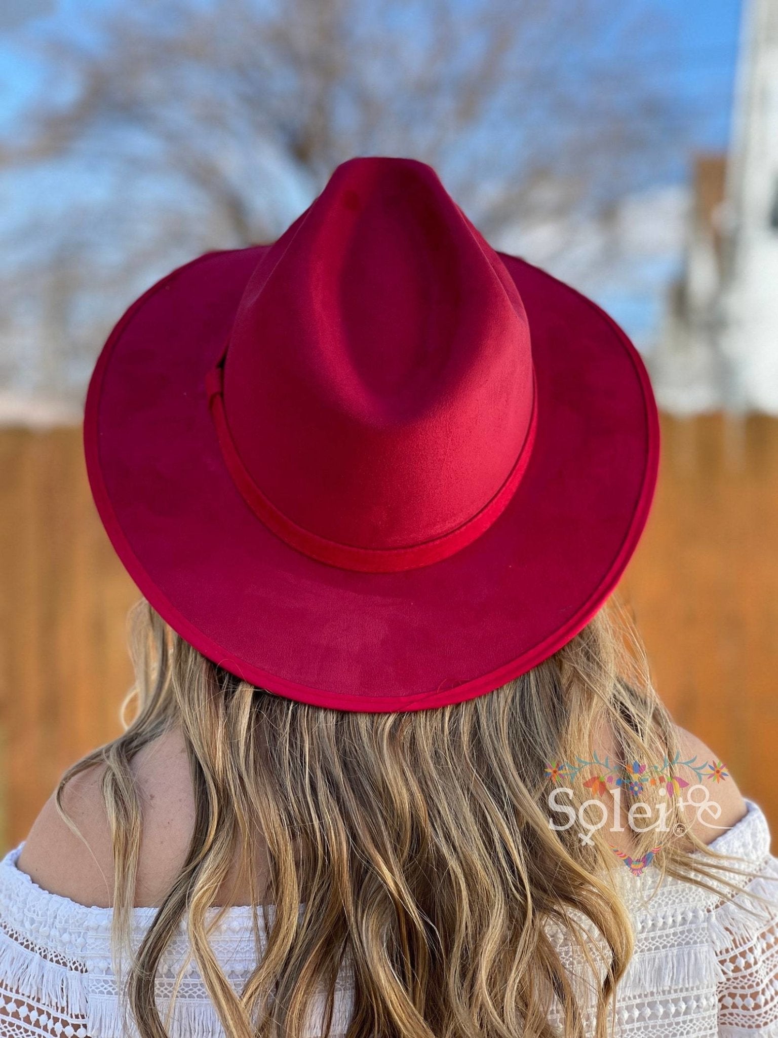 Women's Artisanal Mexican Suede Hat. Sombrero Explorer - Solei Store