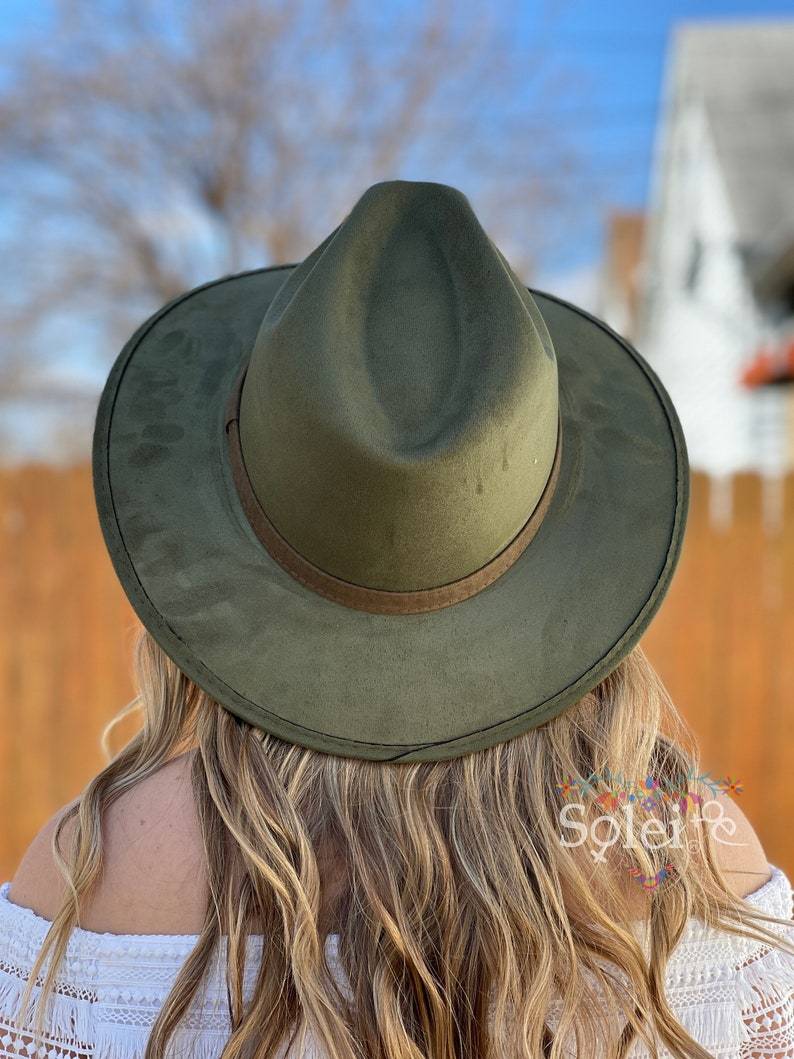 Women's Artisanal Mexican Suede Hat. Sombrero Explorer - Solei Store