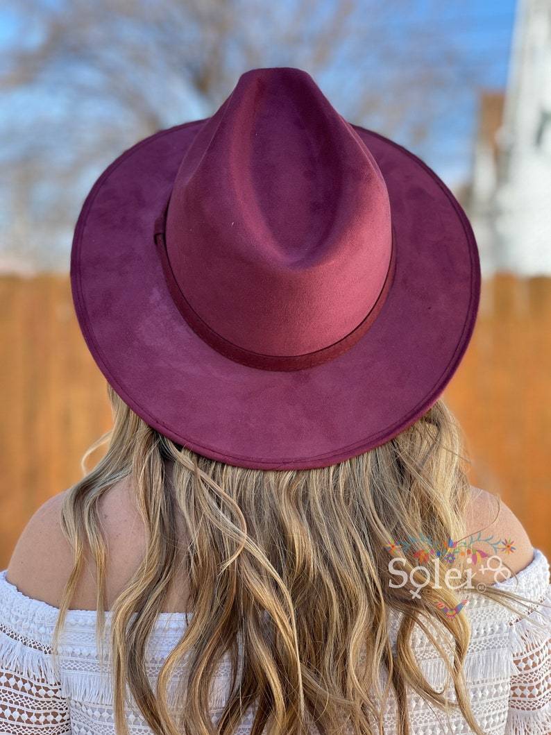 Women's Artisanal Mexican Suede Hat. Sombrero Explorer - Solei Store