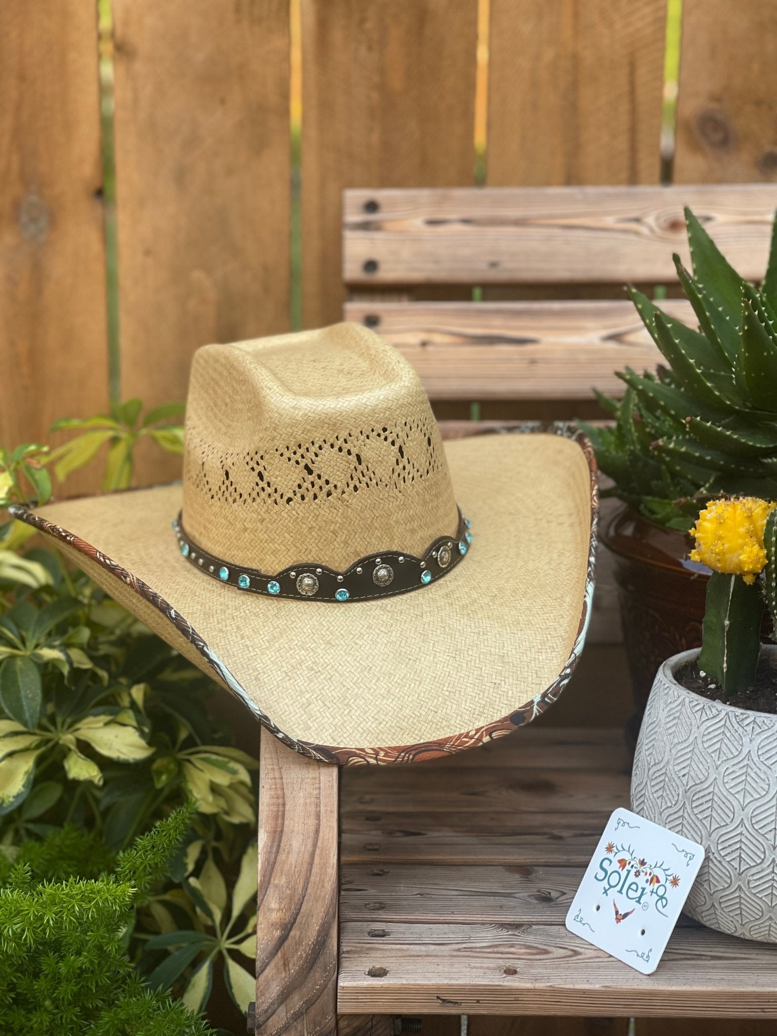 Women's Western Hat. Mexican Rodeo Hat. Cowgirl Mexican Hat. Sombrero Barbara. - Solei Store